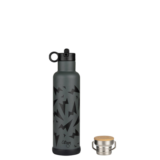 WATER BOTTLE - 750ML - THUNDER BLACK