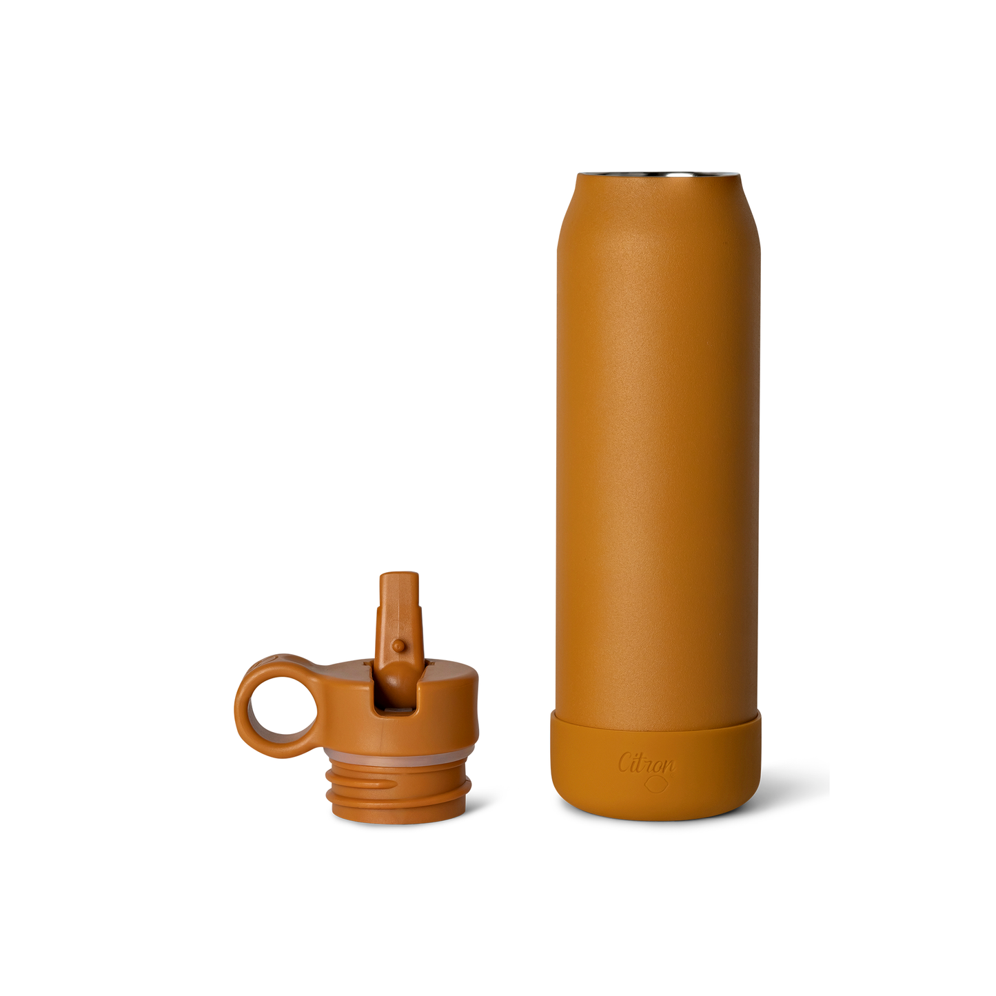 Citron-Stainless Steel Water Bottle 350ml- Caramel