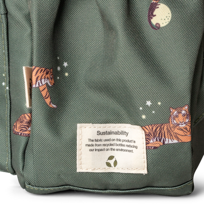 Citron-Medium Backpack-Tiger