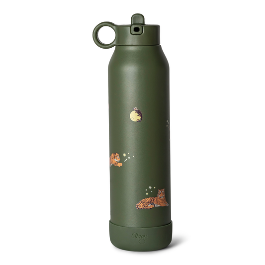 Citron-Stainless Steel Water Bottle 500ml-Tiger