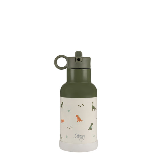 Citron Small Water Bottle 350ml-Dino