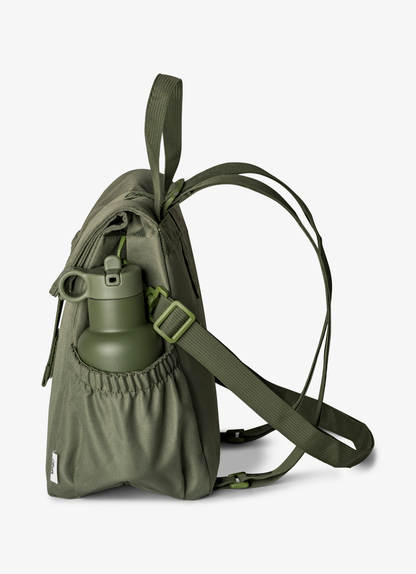 Citron -Insulated Rollup Lunchbag- Olive Green