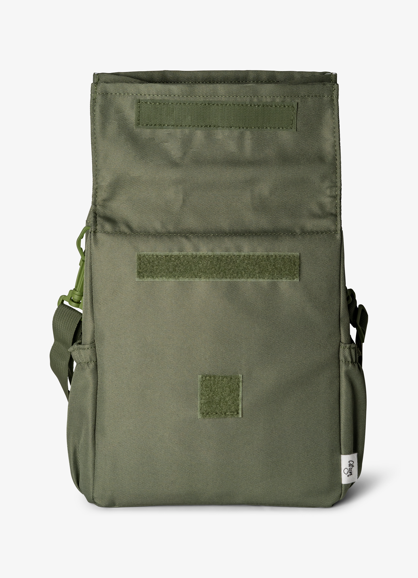 Citron -Insulated Rollup Lunchbag- Olive Green