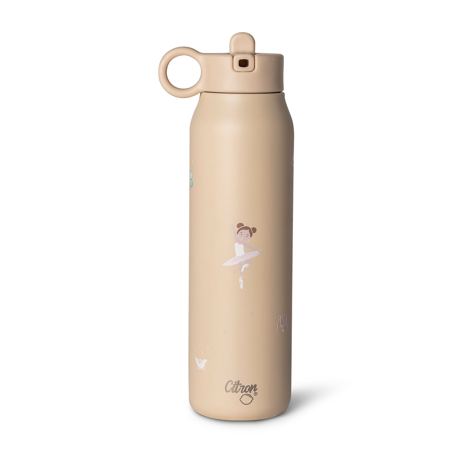 Citron-Stainless Steel Water Bottle 350ml- Ballerina