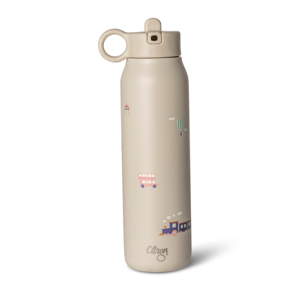 Citron-Stainless Steel Water Bottle 350ml- Vehicles