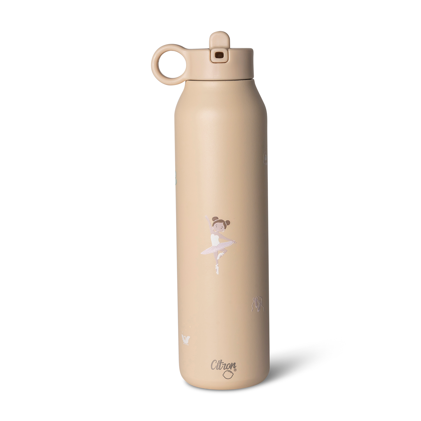 Citron-Stainless Steel Water Bottle 500ml-Ballerina