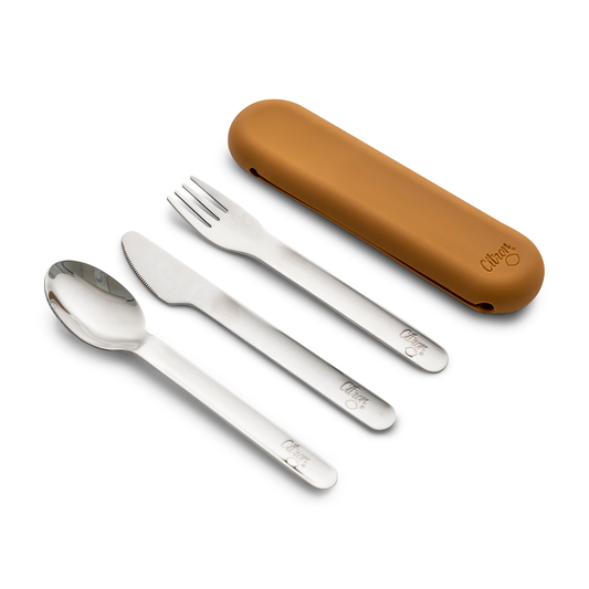 Citron - Cutlery Set- Caramel