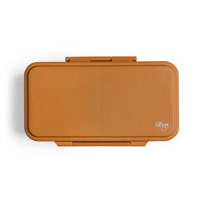 Citron-Rectangle Lunchbox-Caramel