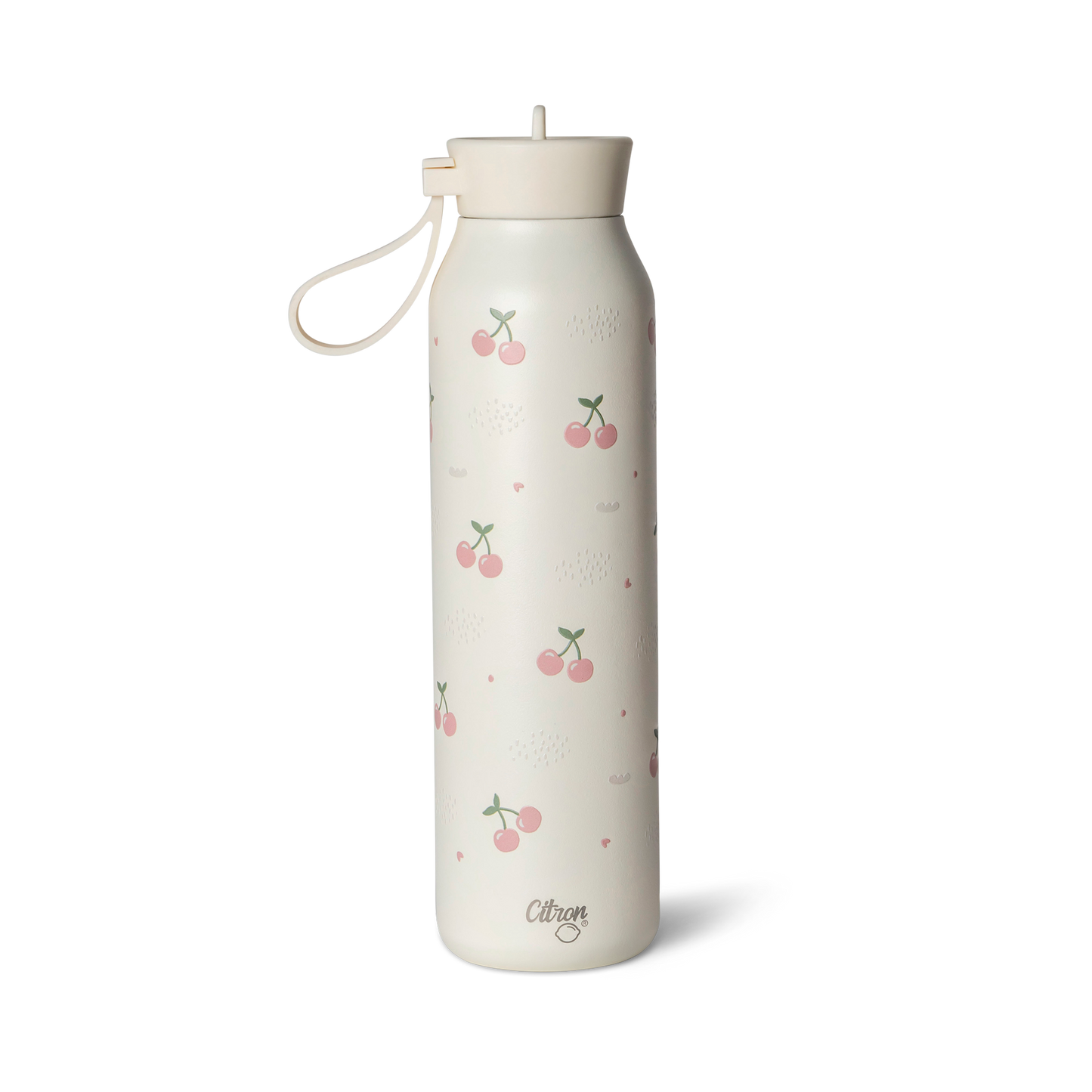 Citron-Stainless Steel Water Bottle 500ml-Cherry