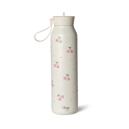 Citron-Stainless Steel Water Bottle 500ml-Cherry