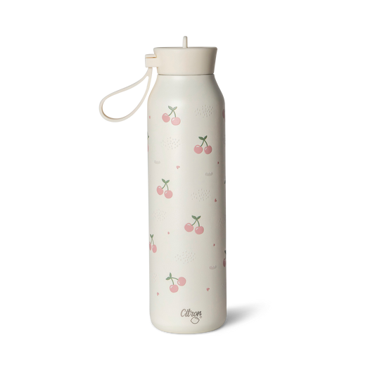 Citron-Stainless Steel Water Bottle 500ml-Cherry