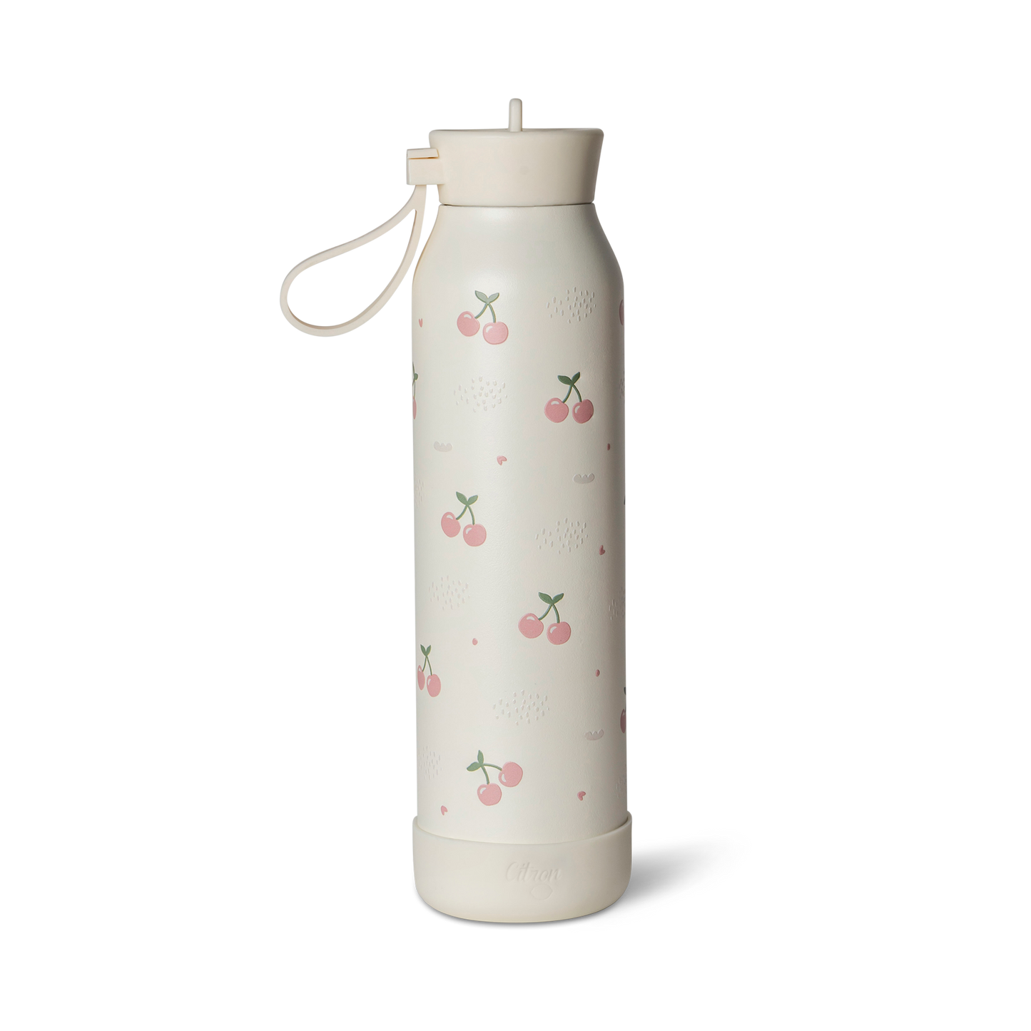 Citron-Stainless Steel Water Bottle 500ml-Cherry