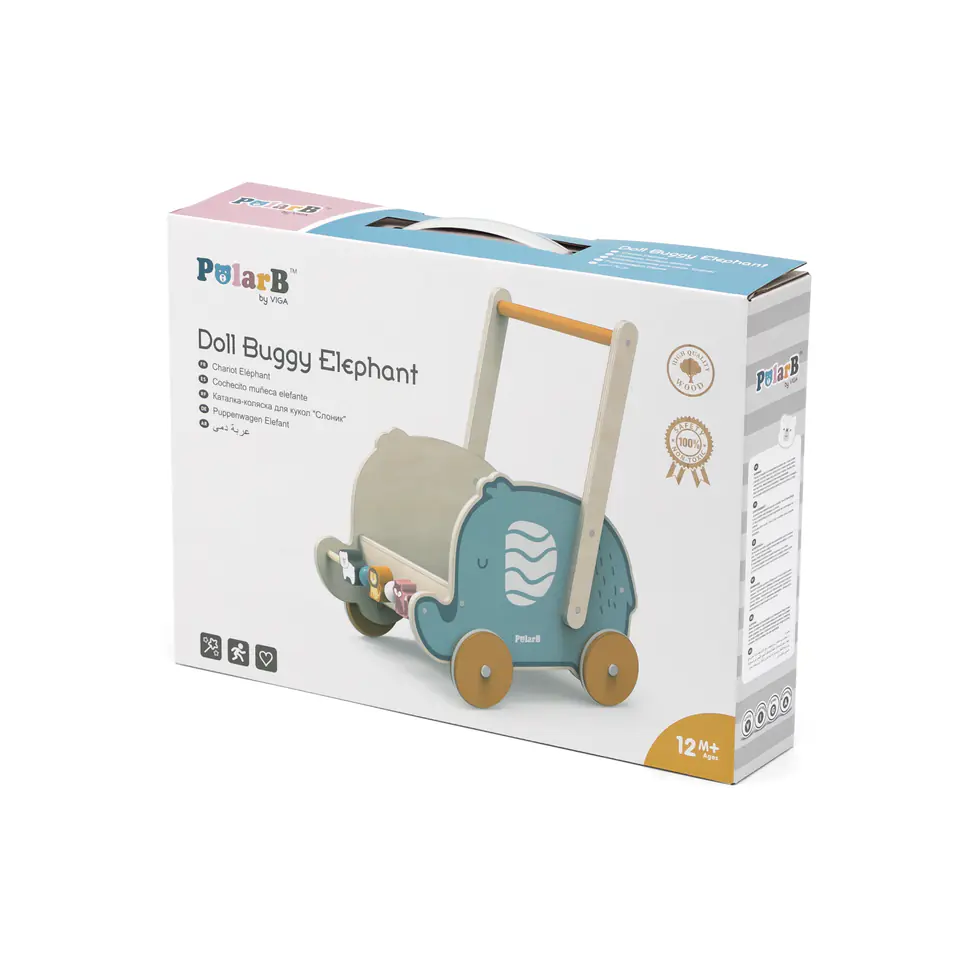 Doll Buggy Elephant-Viga