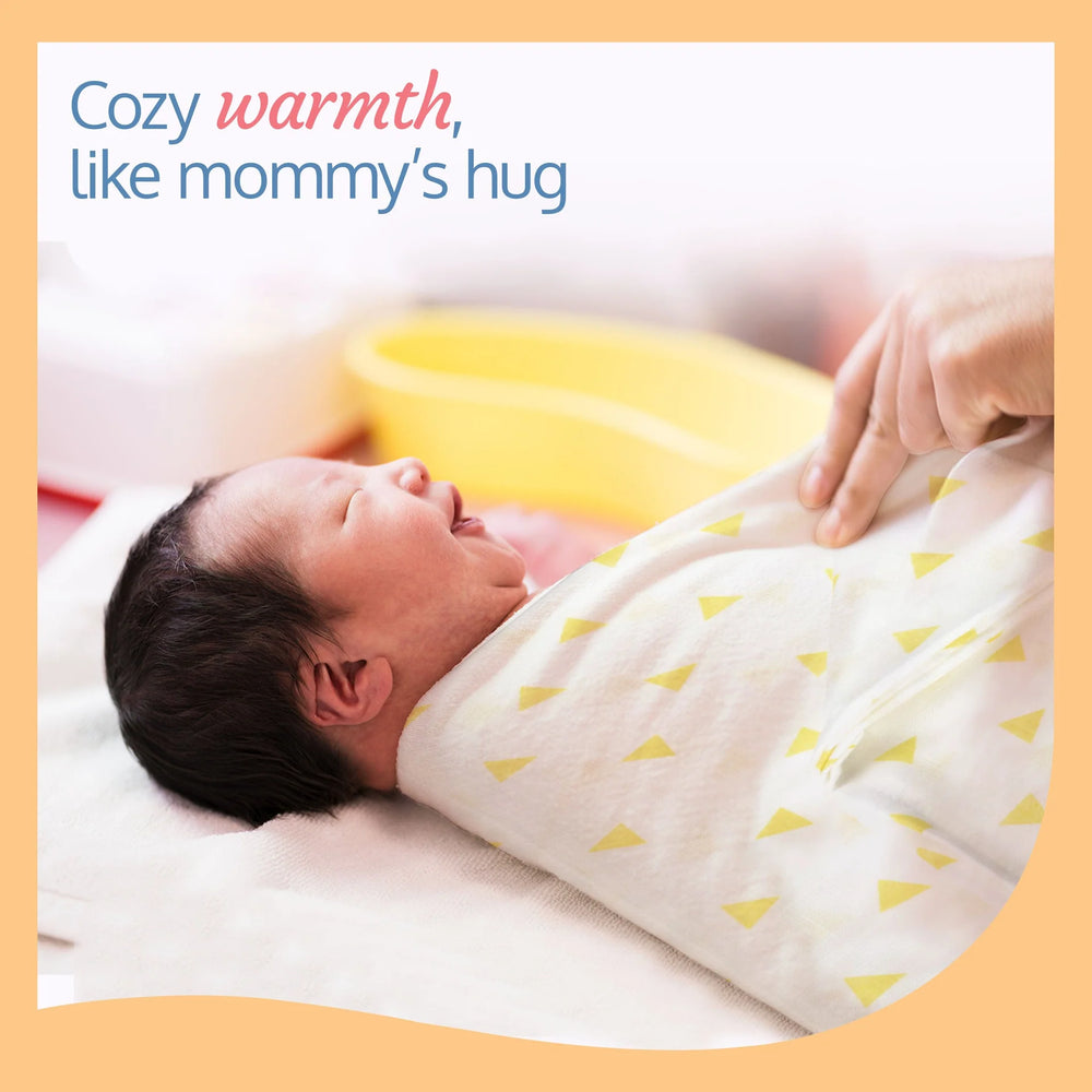 LuvLap - Muslin Swaddle Set of 5 - Triangle
