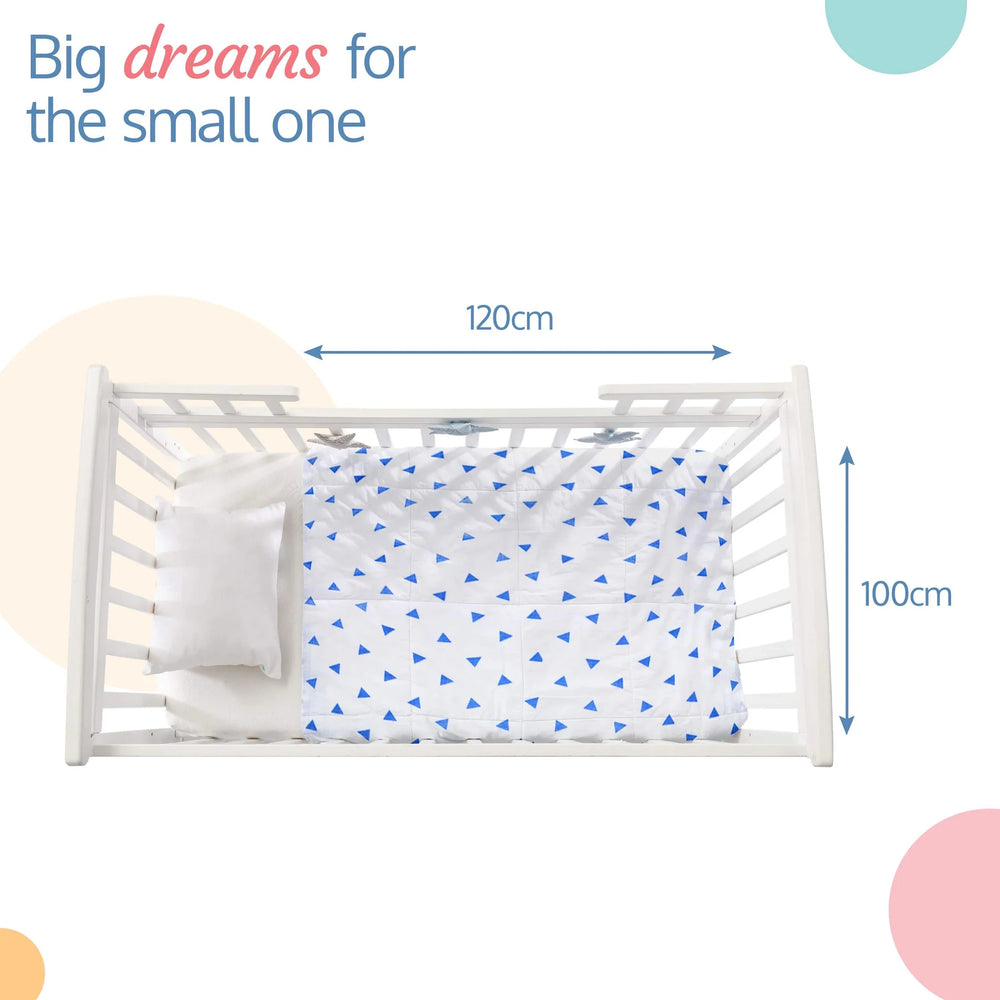 LuvLap - Muslin Swaddle Set of 5 - Triangle