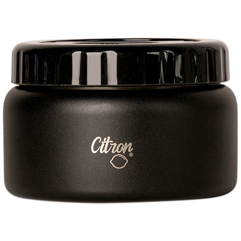 Citron Food Jar Insulated Stainless Steel 250ml - Black