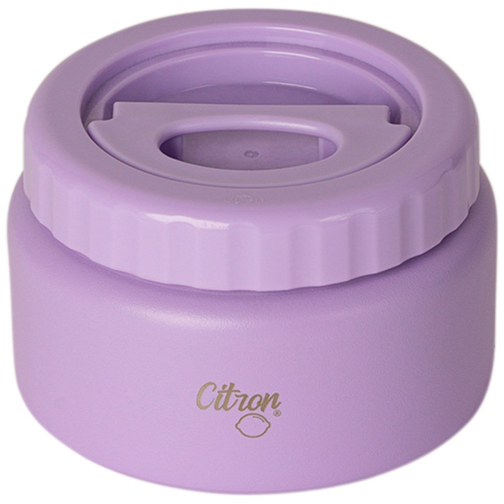 Citron Food Jar Insulated Stainless Steel 250ml - Purple