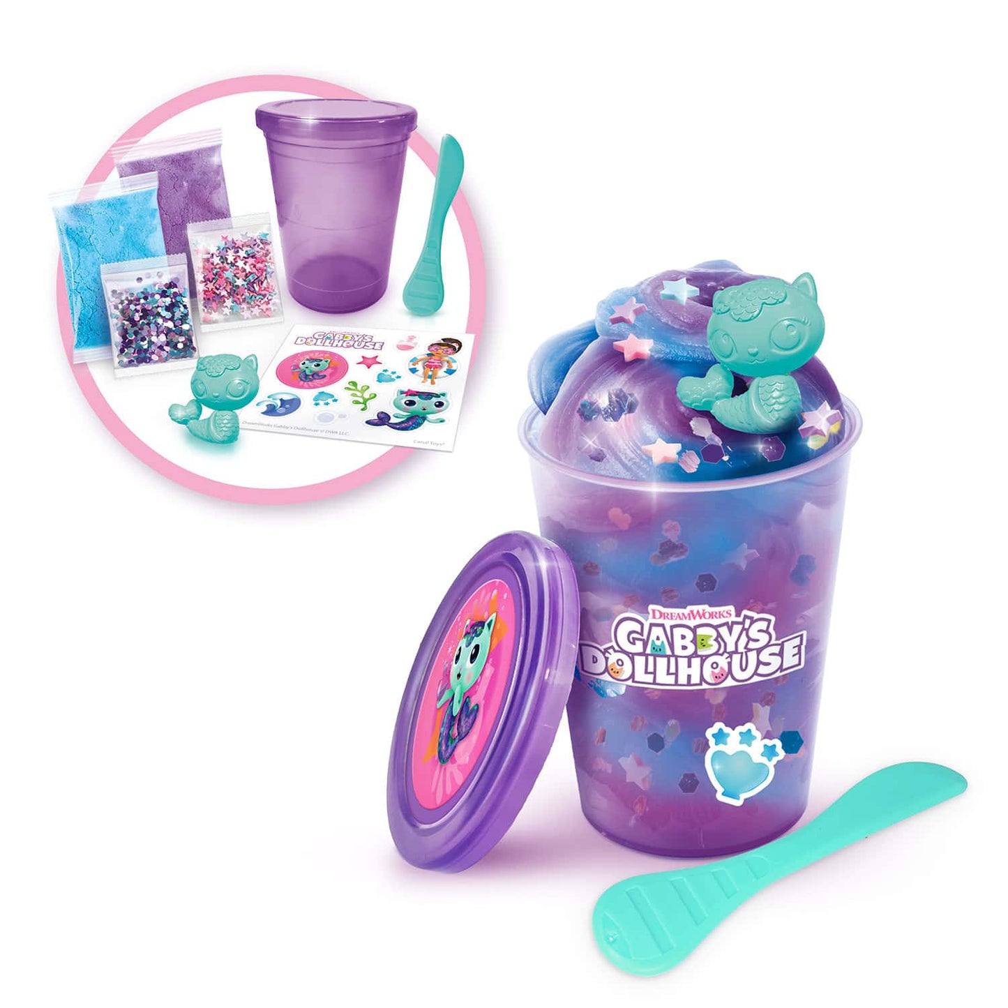 Canal Toys-Gabby’s Dollhouse Mystery Cat Box Slime