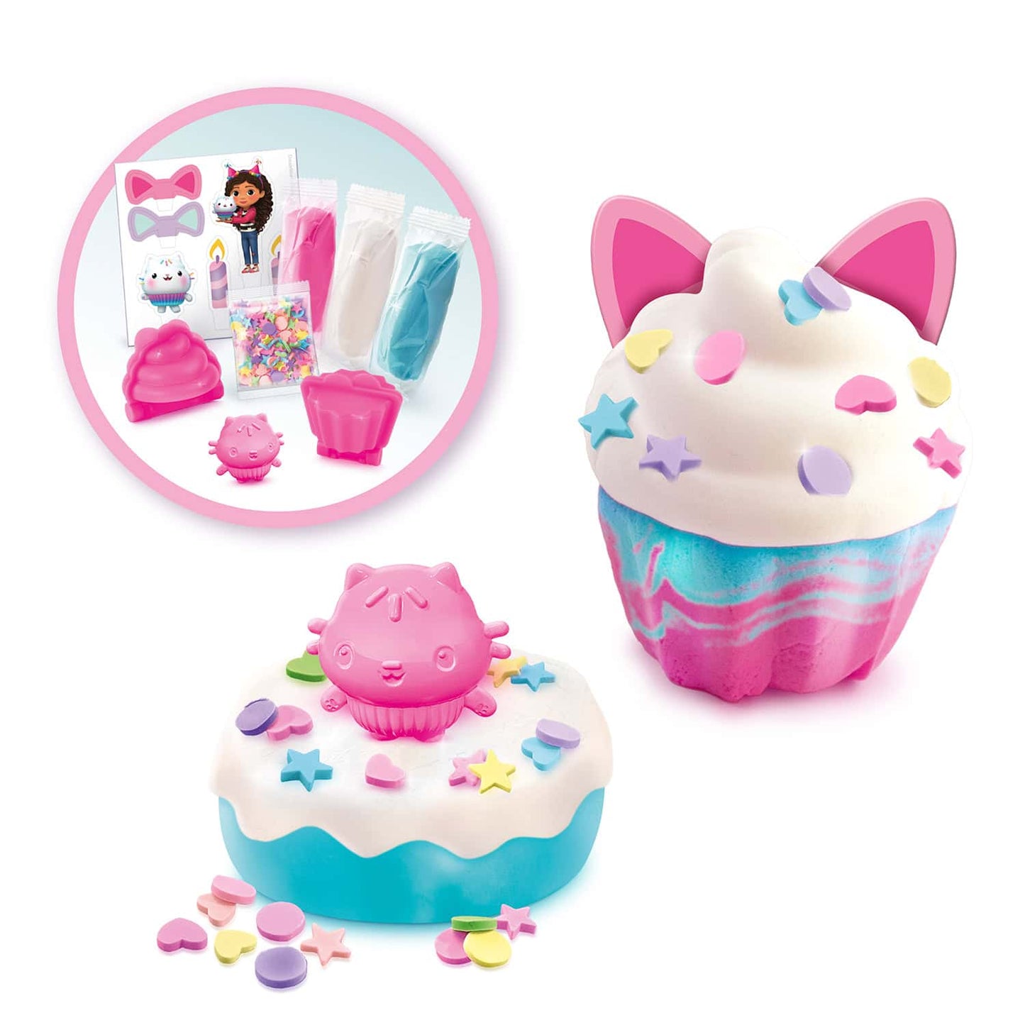 Canal Toys-Gabby’s Dollhouse Mystery Cat Box Clay