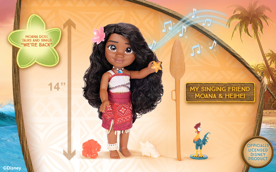 Disney -Moana Doll Singing