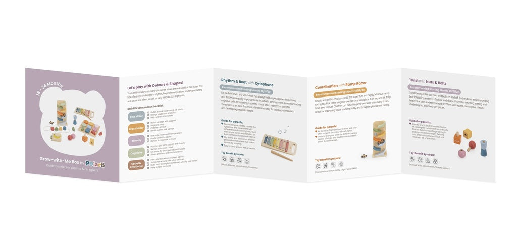 Grow With Me Box: Colour Crafters (18-24M) - PolarB