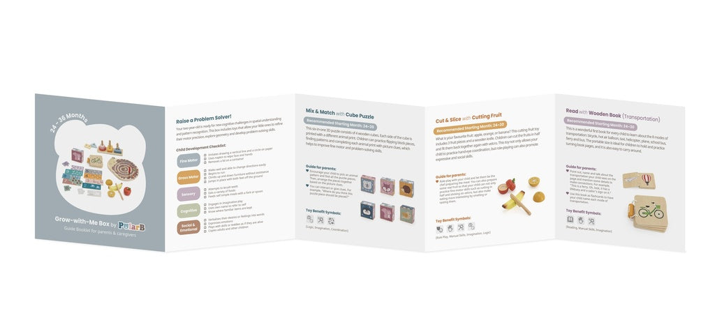 Grow With Me Box: Little Thinkers (24-36M) - PolarB
