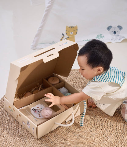 Grow With Me Box: Sensory Seekers (0-6M) - PolarB