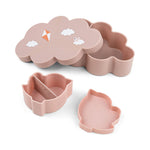 Done by Deer-Lunch & snack box w/straw bottle - Playground - Powder