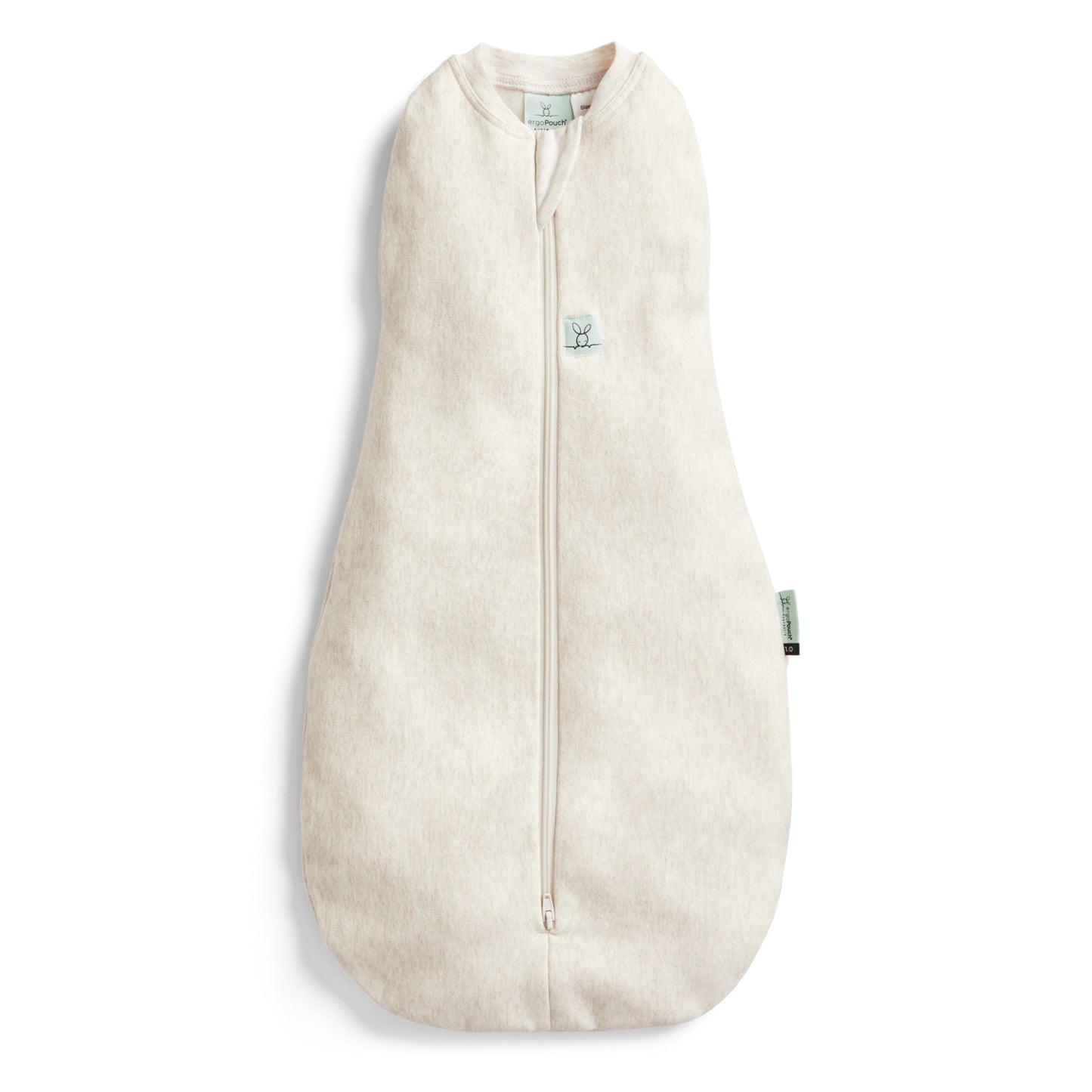 Ergo Pouch - Cocoon Swaddle Bag -TOG(0.2)-Oatmeal Marle