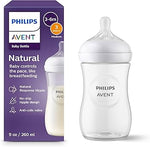 Philips Avent Natural Response Baby Bottle 260ml | Flow 3 Nipple, BPA-Free
