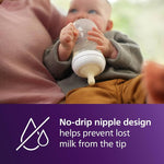 Philips Avent Natural Response Baby Bottle 260ml | Flow 3 Nipple, BPA-Free