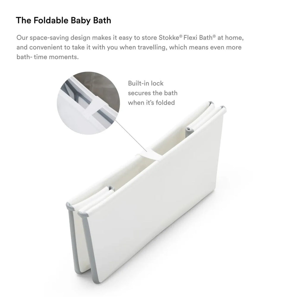 Stokke - Flexi Bath Tub With Newborn Support & Stand Set