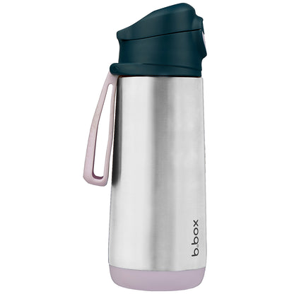 500ml insulated sport spout bottle - indigo rose