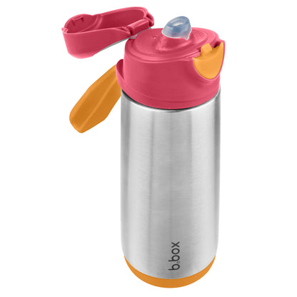 500ml insulated sport spout bottle - strawberry shake