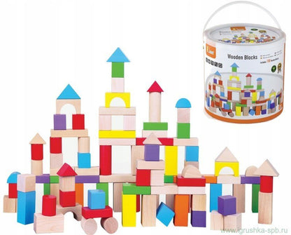 Colorful Blocks 100Pcs - Viga