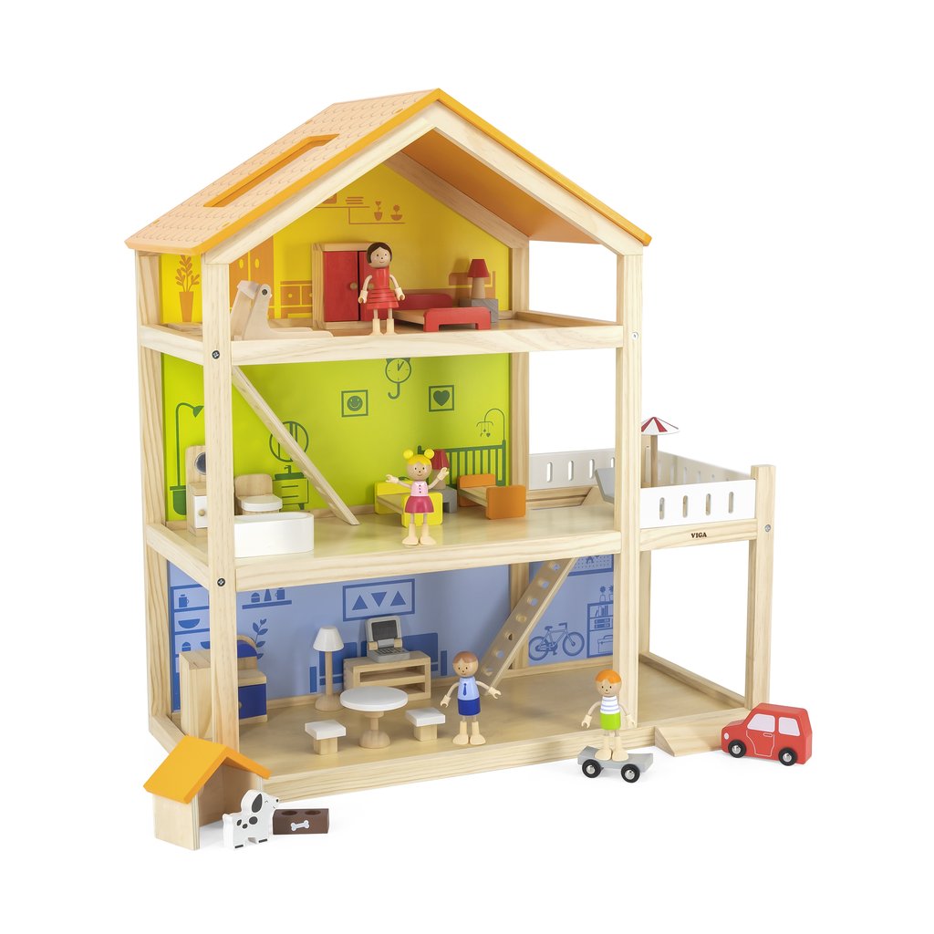 3 Storey Wooden House - Viga