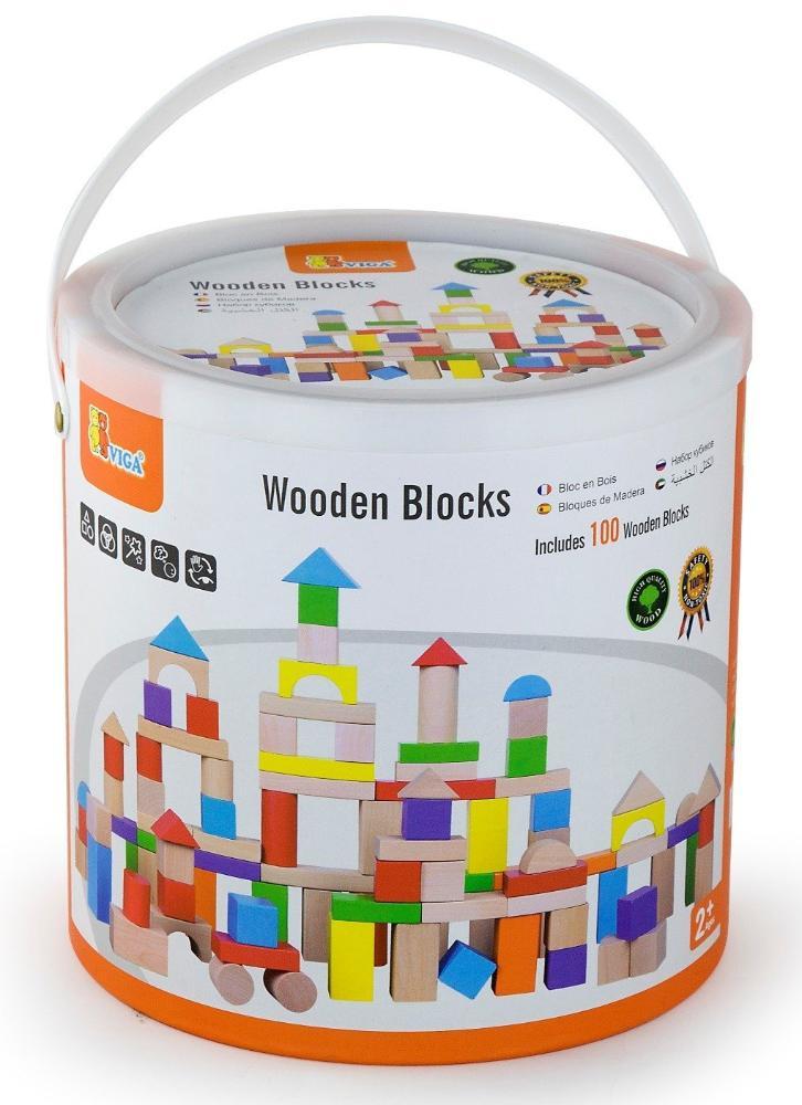 Colorful Blocks 100Pcs - Viga