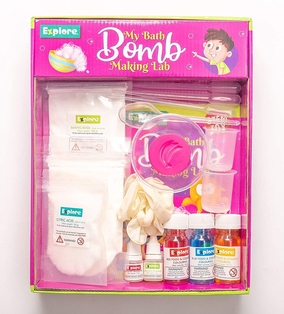My Bath Bomb Making Lab - Explore