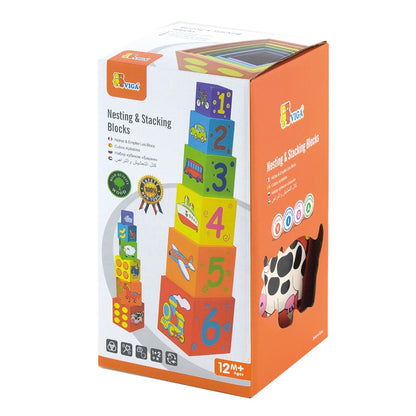 Wooden Nesting & Stacking Block - Viga