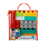 Infantino - Super Soft 1St Building Blocks Activity Toy - 12pcs