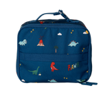 Citron Insulated Square Lunch Bag - Blue Dino
