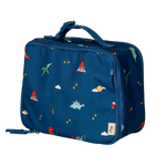Citron Insulated Square Lunch Bag - Blue Dino