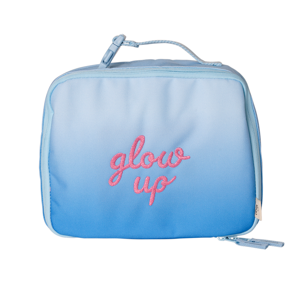 Citron Insulated Square Lunch Bag - Blue Glowup