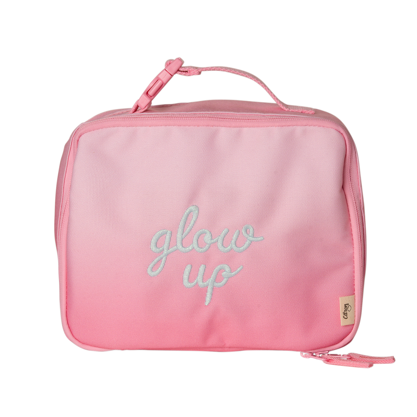 Citron Insulated Square Lunch Bag - Pink Glowup