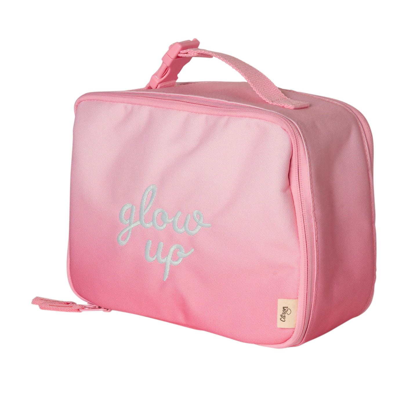 Citron Insulated Square Lunch Bag - Pink Glowup