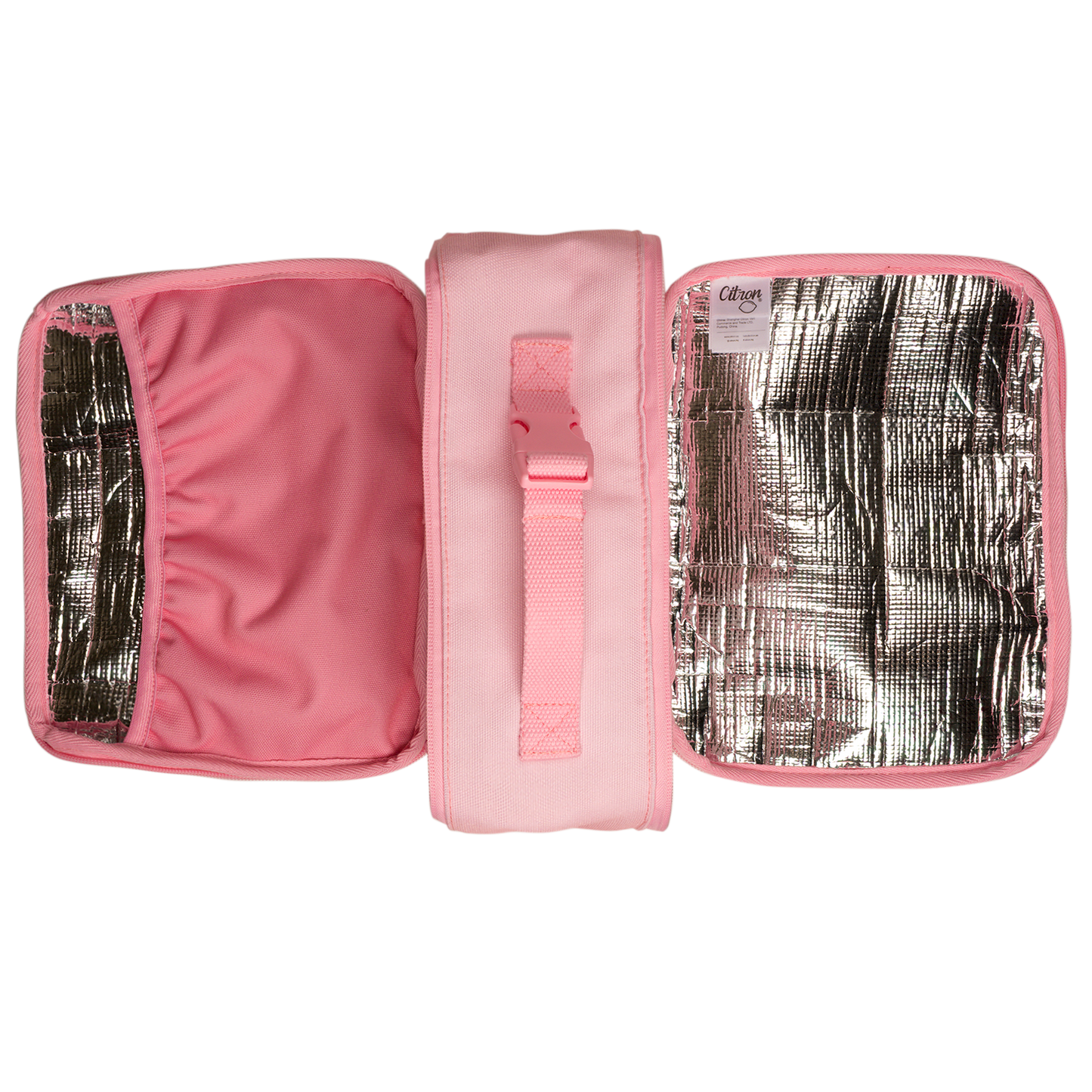 Citron Insulated Square Lunch Bag - Pink Glowup