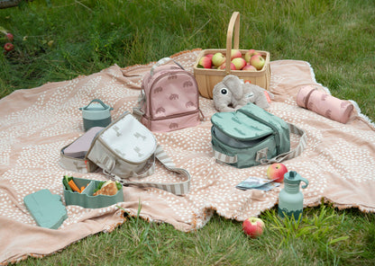 Done by Deer - Kids Insulated Lunch Bag- Croco Green