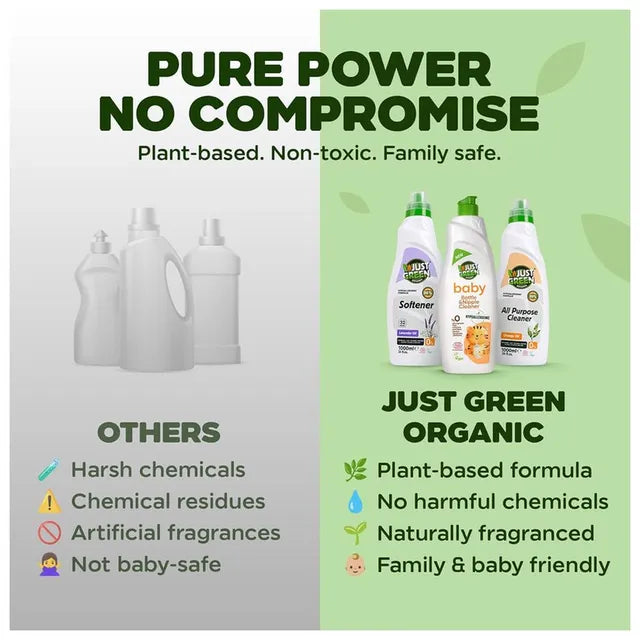 Just Green Organic - Baby Bottle And Nipple Cleaner - 750 ml
