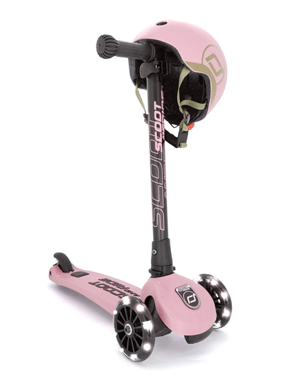 Scoot&Ride Highwaykick 3 LED Rose