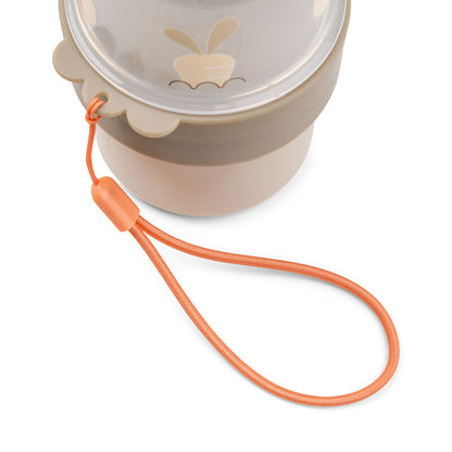 Done by Deer -To go 2-way snack container -Birdee -Sand